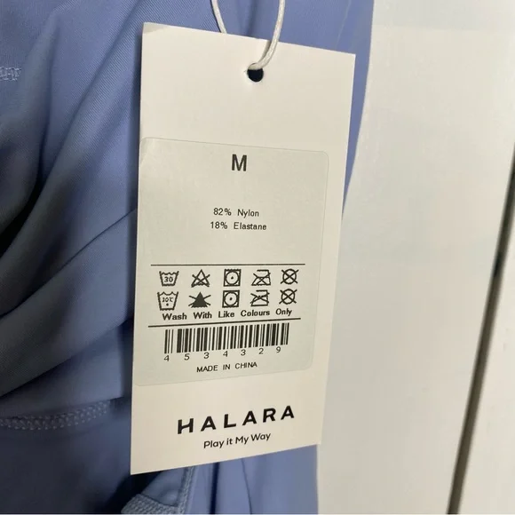 Halara Backless Cut Out Twisted Side Pocket 2-in-1 Barre Ballet Dance Dress M - Picture 6 of 10